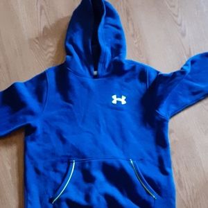 Under Armor Yellow and Blue Hoddie